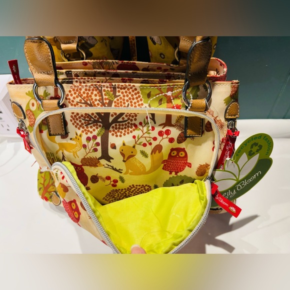 🌺Lilly Bloom Maggie Satchel with Scarf - Picture 10 of 12